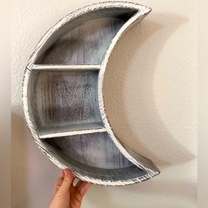Rustic moon shelf
